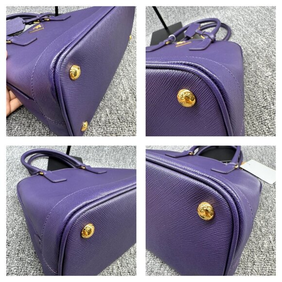 Prada Promenade Medium Leather Satchel Bag 650-081625 - Picture 11 of 15